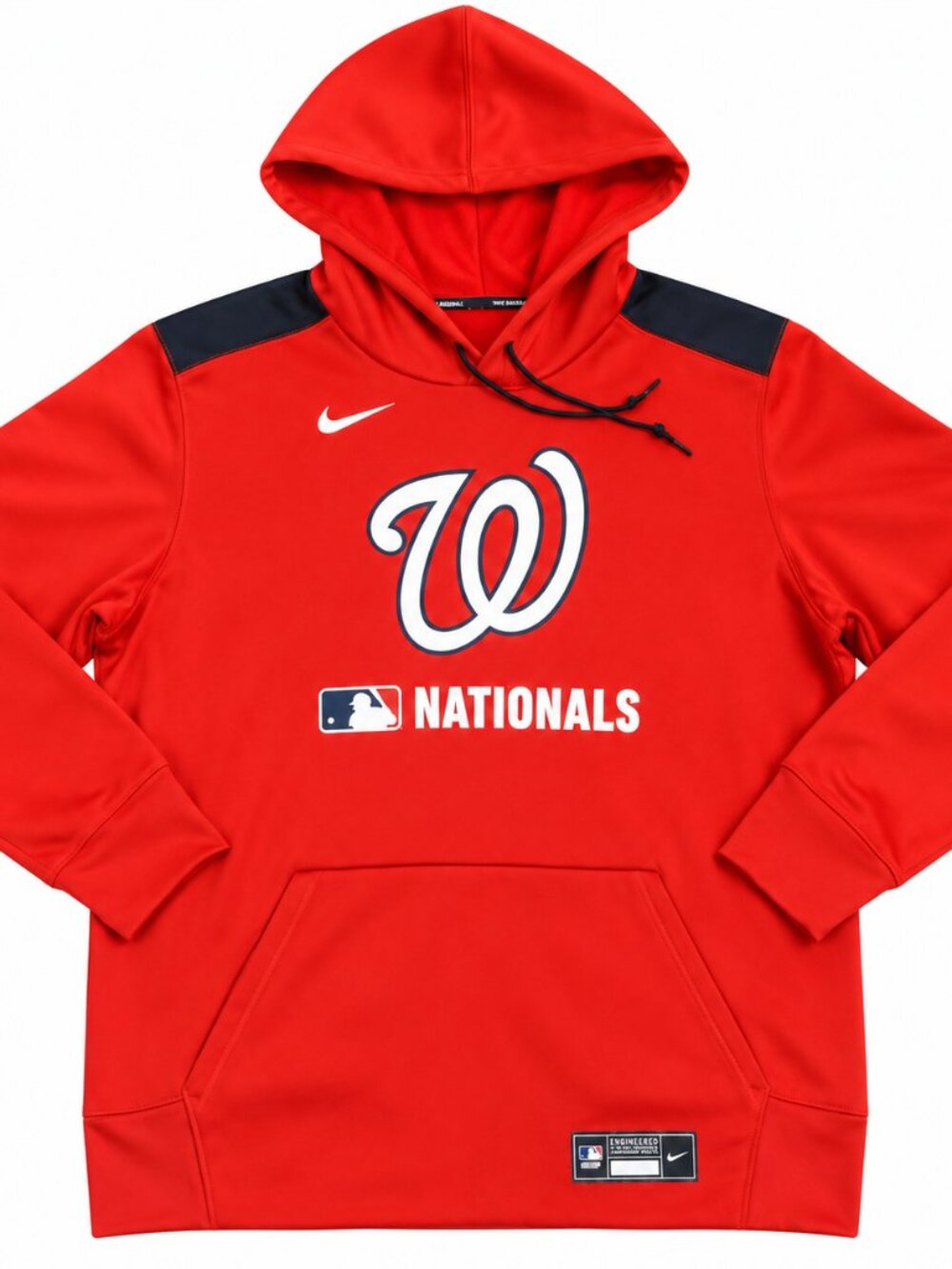 NWOT Nike Washington Nationals MLB Authentic Collection Therma-FIT Hoodie Red XL